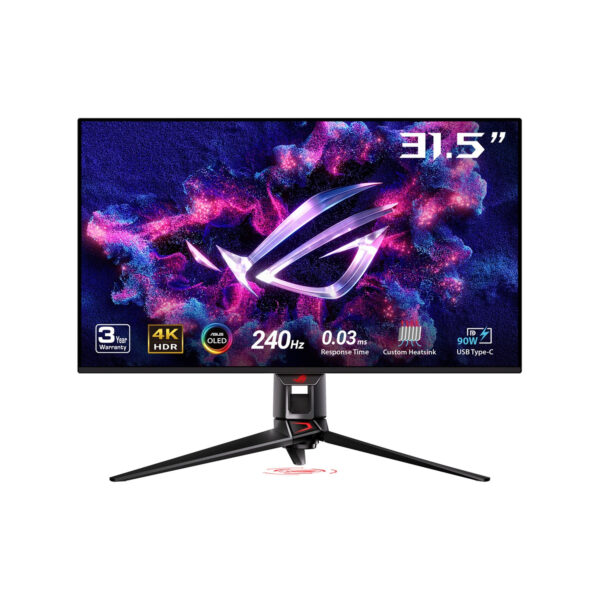 Asus ROG Swift OLED PG32UCDM 31.5" 4K UHD 240Hz 0.03ms Type-C 90W Nvidia G-Sync HDMI 2.1 Gaming Monitor
