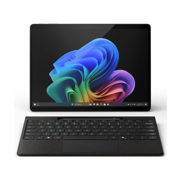 Microsoft Surface Pro 11th Edition with Keyboard, Snapdragon X Elite, 16GB RAM, 1TB SSD, Windows 11 Pro, Platinum – Open Box.