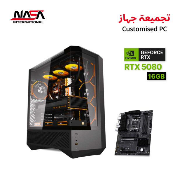 AMD R7-9800X3D, MSI PRO B850-S WiFi 6E, 32GB DDR5 RAM, 2TB M.2 SSD, RTX 5080 16GB, L360 CPU Cooler, 850W Gold PSU, DarkFlash DY460 Case, Windows 11 Pro.