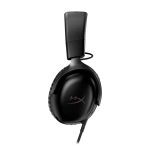 HyperX Cloud III wired headset with angled drivers, DTS audio and USB-C connection for gaming.