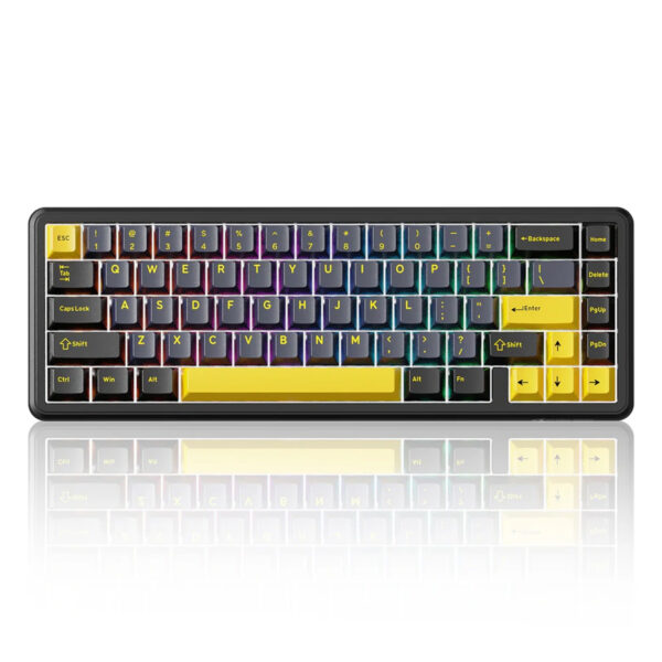 Attack Shark X65 HE 8K magnetic switch gaming keyboard with Rapid Trigger technology - Starlight Black