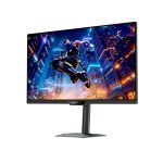 Right side view of GIGABYTE M27Q2 QD 27-inch QHD gaming monitor in black.