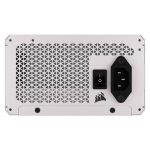 Corsair RM1200x SHIFT white 1200W 80 Plus Gold fully modular gaming power supply with Gen 5 compatibility.