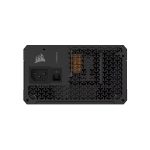 Corsair RM850e black 850W fully modular power supply with low-noise fan for gaming PCs.