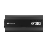 Corsair HX1200i 1200W fully modular black ATX PSU with Platinum efficiency and quiet fan operation, UK version.