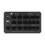 Corsair HX1200i black 1200W Platinum power supply with fully modular cables and ultra-low noise fan, UK version.