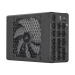 Corsair HX1200i 1200W black Platinum gaming power supply, fully modular and ultra-quiet, UK version.