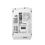 DarkFlash DY470 white mid-tower gaming case featuring RGB fans and spacious interior for PC builds.