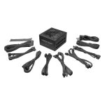 DarkFlash PMT1250 1250W Gold rated PSU with modular cables for gaming and workstation PCs.