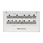 DarkFlash PMT1250 1250W 80 Plus Gold PSU in white with modular cables and PCIe 5.1 compatibility.