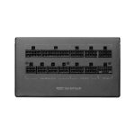 DarkFlash Perfect Most 750W fully modular black power supply with ATX 3.1 and efficient cooling.