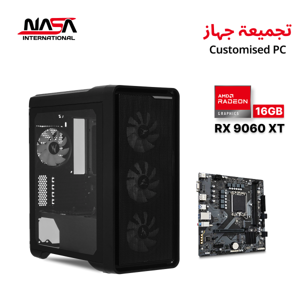 Gaming PC Intel i5-12400F, Gigabyte B760M, RX 9060 XT 16GB