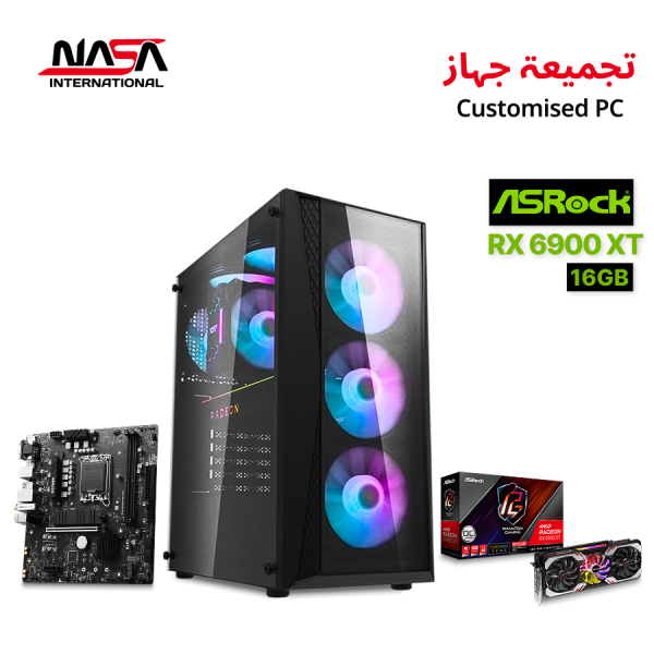 Gaming PC with Intel i5-14400F, RX 6900 XT 16GB, 16GB DDR5 RAM