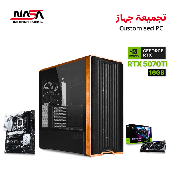 Gaming PC Intel i7-14700K, MSI GAMING TRIO RTX 5070 Ti 16GB, 32GB DDR5 RAM