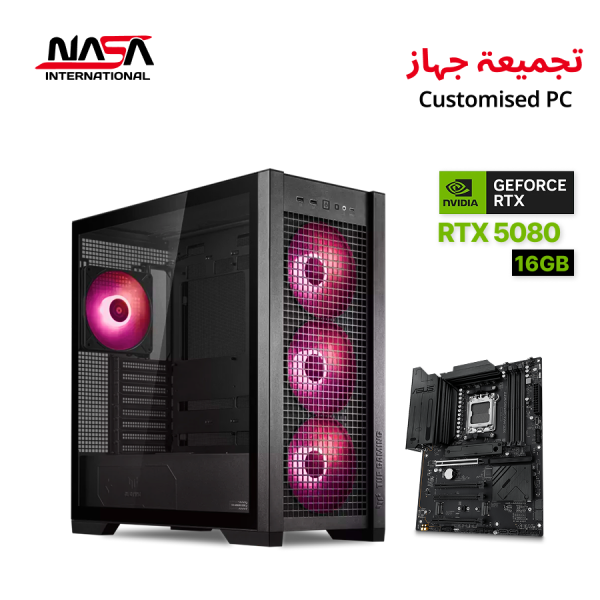 Gaming PC Ryzen 7 9850X3D, RTX 5080 16GB, 32GB DDR5 RAM, 2TB NVMe SSD, 360mm Liquid Cooling & Windows 11 Pro
