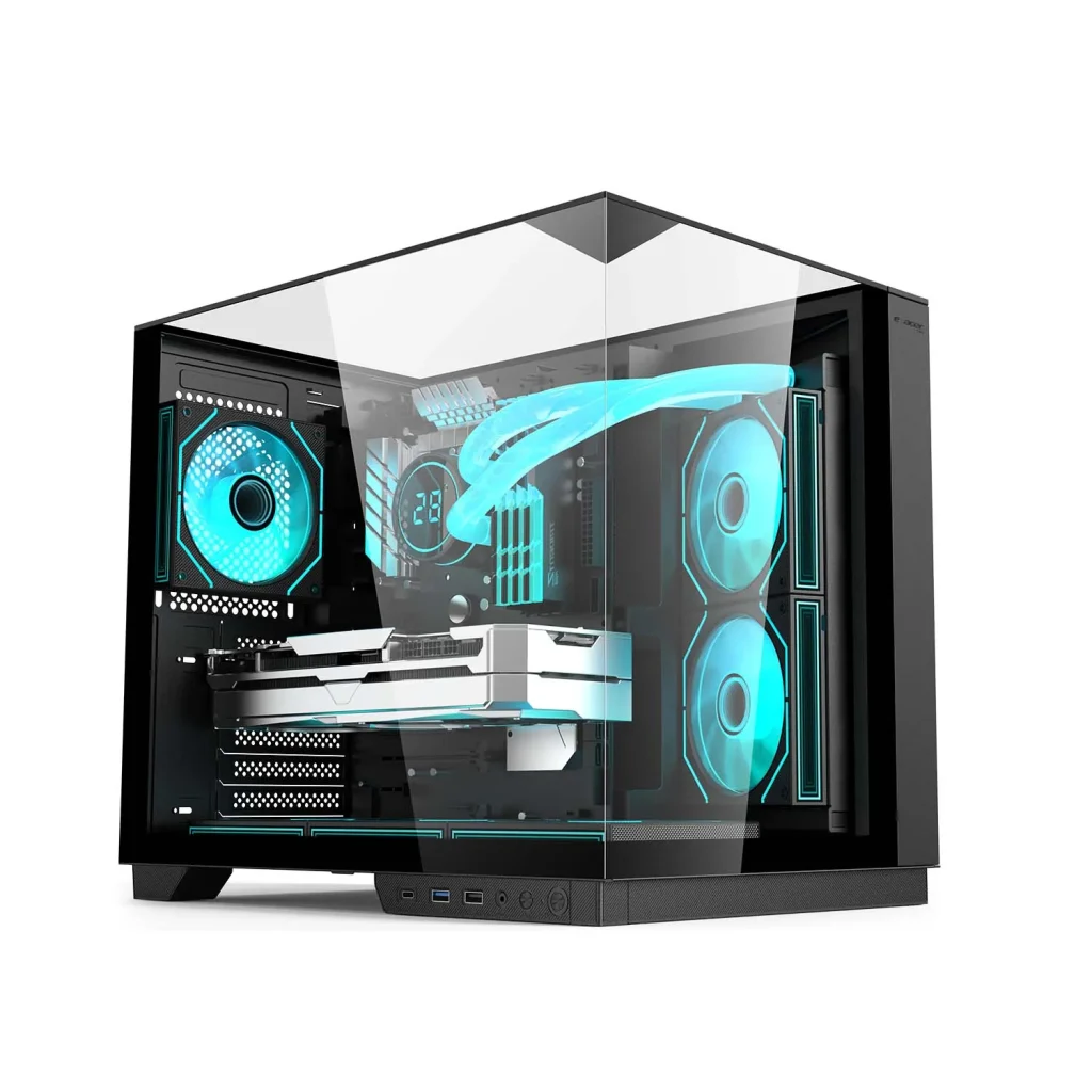 Acer V330 ATX Mid-Tower Case with Triple Tempered Glass Panels