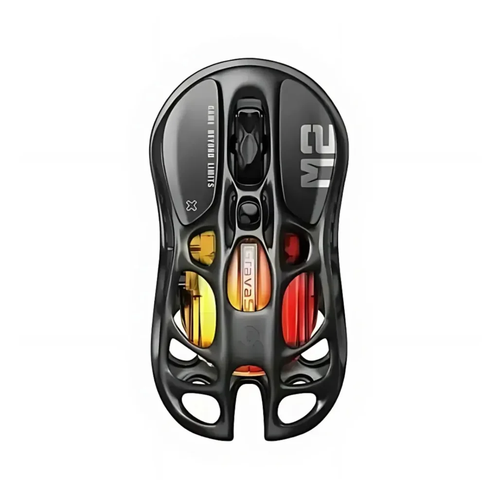 GravaStar Mercury M2 Wireless Gaming Mouse – Black Edition