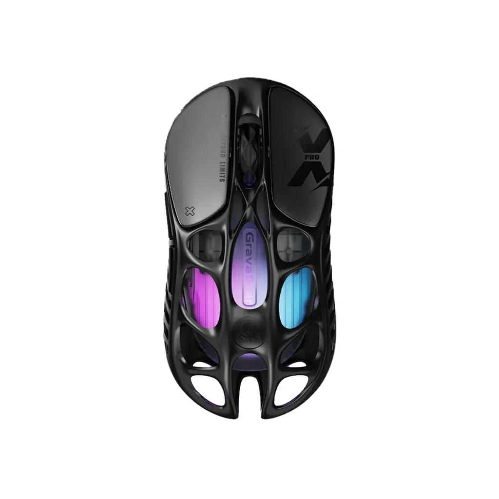 GravaStar Mercury X Pro Gaming Mouse with Magnesium Alloy Frame – Galaxy Black Edition