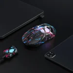 GravaStar Mercury X Pro Gaming Mouse with Magnesium Alloy Frame – Neon Graffiti Edition