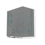 Acer V333 ATX Mid-Tower Case with Triple Tempered Glass Panels & 8 ARGB Fans – Silver