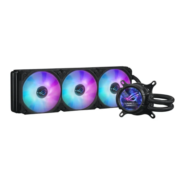 ASUS ROG Strix LC III 360 ARGB LCD Gen2 CPU Liquid Cooler - Black