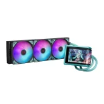 ASUS ROG Ryuo IV 360 ARGB CPU Liquid Cooler 360mm Hatsune Miku Edition - Black