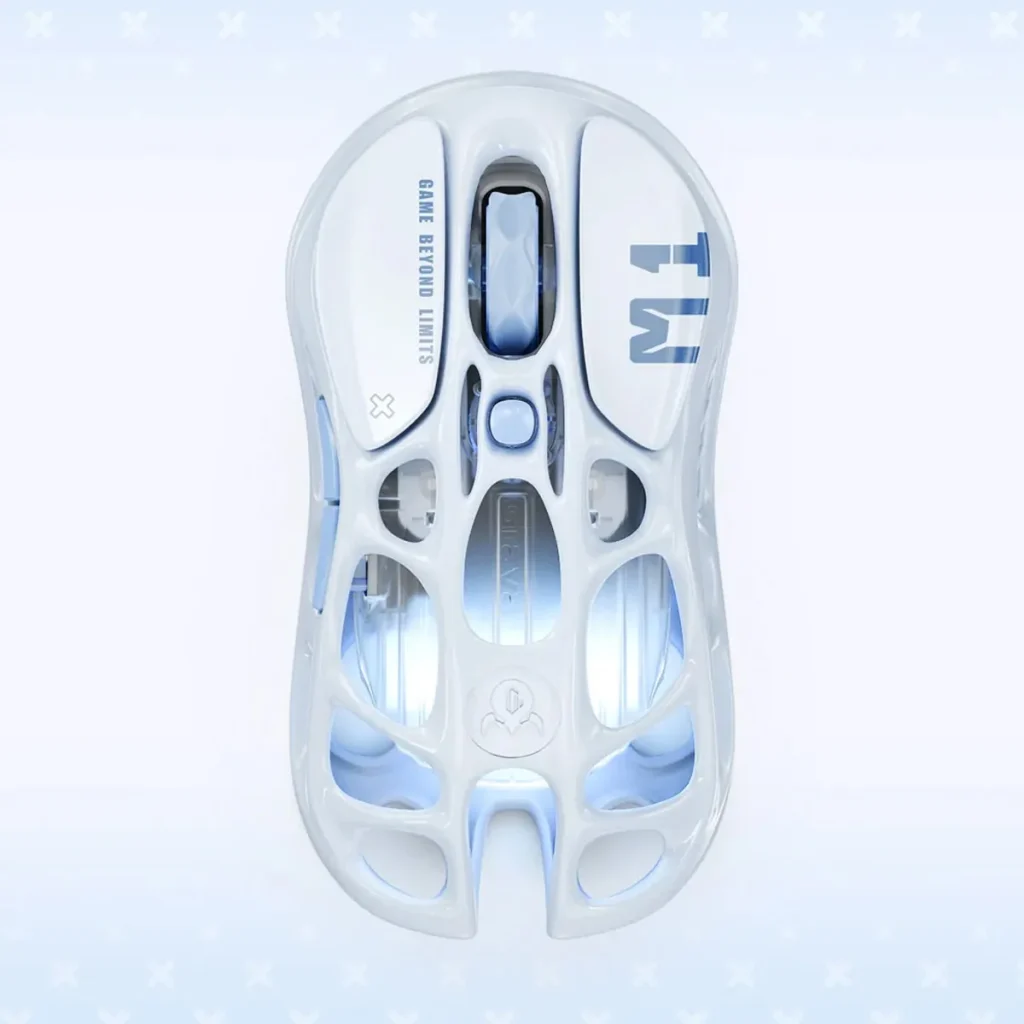 GravaStar Mercury M1 Pro Wireless Gaming Mouse - Ice Blue