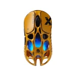 GravaStar Mercury X Special Edition Gaming Mouse, Wireless/Bluetooth/Wired - Battle Worn Yellow