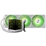 TRYX STAGE 360 ARGB LCD CPU Liquid Cooler, 360mm AIO - White