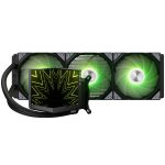 TRYX STAGE 360 ARGB LCD CPU Liquid Cooler, 360mm AIO - Black