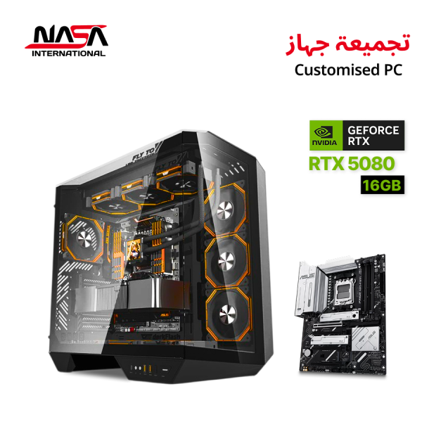 AMD Ryzen 7 9800X3D Gaming PC, ASUS PRIME X870-P WiFi, GeForce RTX 5080 16GB