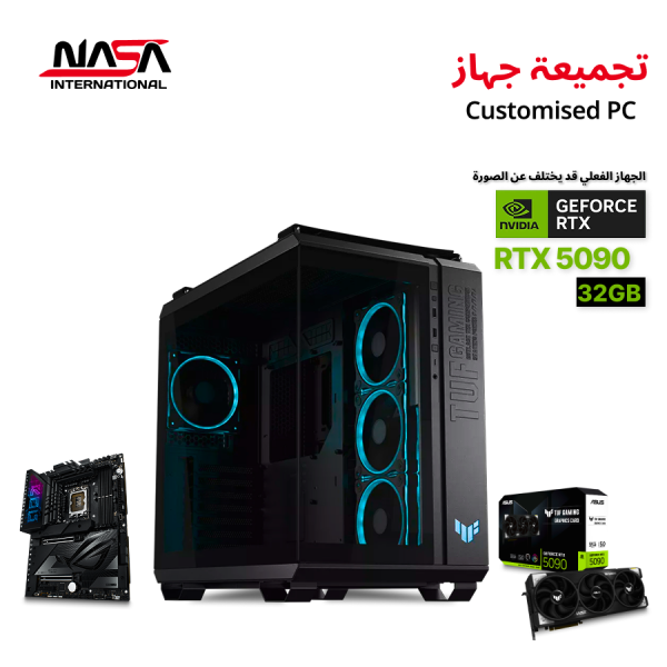 ASUS TUF GeForce RTX 5090 32GB Gaming PC, Intel Core i9-14900K, ASUS ROG Maximus Z790 Dark Hero, 32GB DDR5 RAM, Windows 11 Pro (Original)