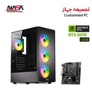 GeForce RTX 5070 12GB Gaming PC with Intel Core i5-14400F processor, 16GB DDR5 RAM and 1TB NVMe SSD