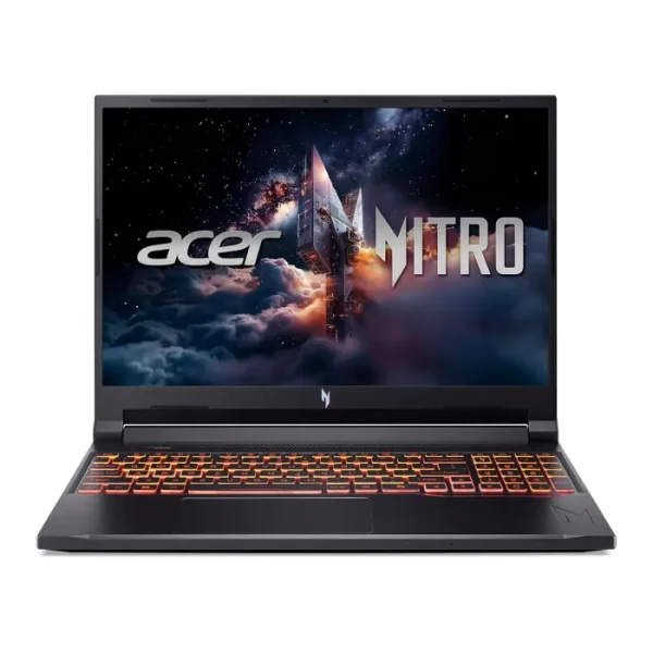 Acer Nitro V 16 Gaming Laptop – Intel Core 9 270H, 32GB DDR5 RAM, 1TB PCIe SSD, NVIDIA GeForce RTX 5070 8GB, 16" WUXGA IPS 180Hz Display, Windows 11 Home – Obsidian Black - OPENBOX