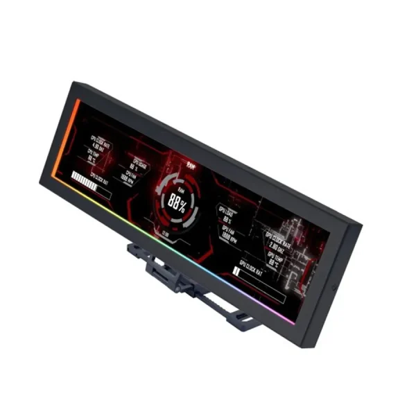 LIAN LI 8.8" IPS LCD Universal PC Display Screen – Black (US88v1)