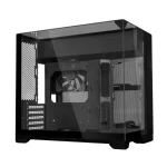 LIAN LI O11 Vision-M Micro-ATX Gaming Case – Black, 1 Fan Included