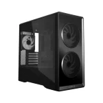 LIAN LI Vector V150 INF Infinity Micro-ATX Gaming Case – Black, 3 × ARGB Fans Included