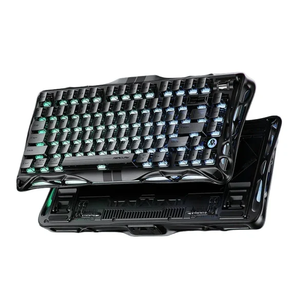 GravaStar Mercury V75 75% Hall Effect Magnetic Gaming Keyboard – Stealth Black, RGB Backlit, Adjustable Magnetic Switches, USB-C Wired GravaStar Mercury V75 75% Hall Effect Magnetic Gaming Keyboard – Stealth Black, RGB Backlit, Adjustable Magnetic Switches, USB-C Wired