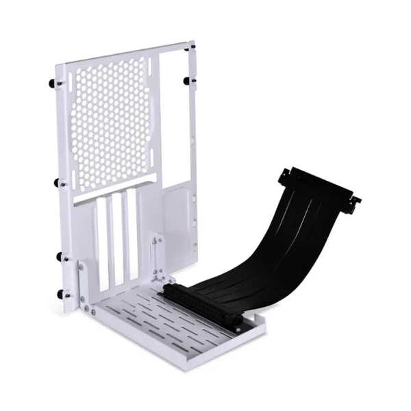 LIAN LI O11D Mini PCIe 4.0 Vertical GPU Bracket Kit – White