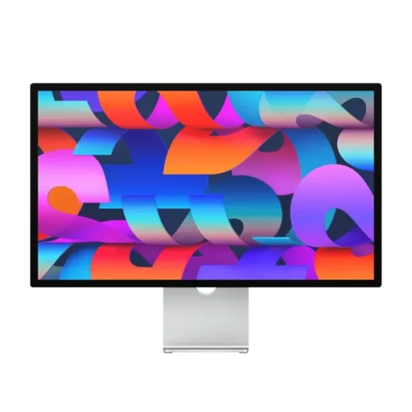 Apple Studio Display 27-Inch 5K Retina Monitor – Standard Glass, Tilt-Adjustable Stand, 12MP Ultra Wide Camera, Studio-Quality Speakers & Microphone, Thunderbolt 5 Connectivity, Silver – (Open Box)