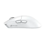 ATTACK SHARK X11 Tri-Mode Wireless Gaming Mouse – White, 22,000 DPI, 1KHz Polling Rate, 5 Programmable Buttons, RGB Charging Dock