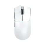 ATTACK SHARK X11 Tri-Mode Wireless Gaming Mouse – White, 22,000 DPI, 1KHz Polling Rate, 5 Programmable Buttons, RGB Charging Dock