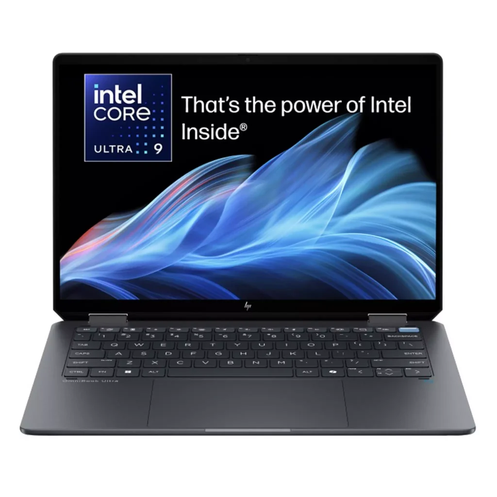HP OmniBook Ultra Flip Laptop – Intel Core Ultra 9 Processor, 32GB RAM, 2TB SSD, Intel Arc Graphics, 14-Inch Display, Windows 11 Home, Grey B2CN9EA#ABV-(Open Box)